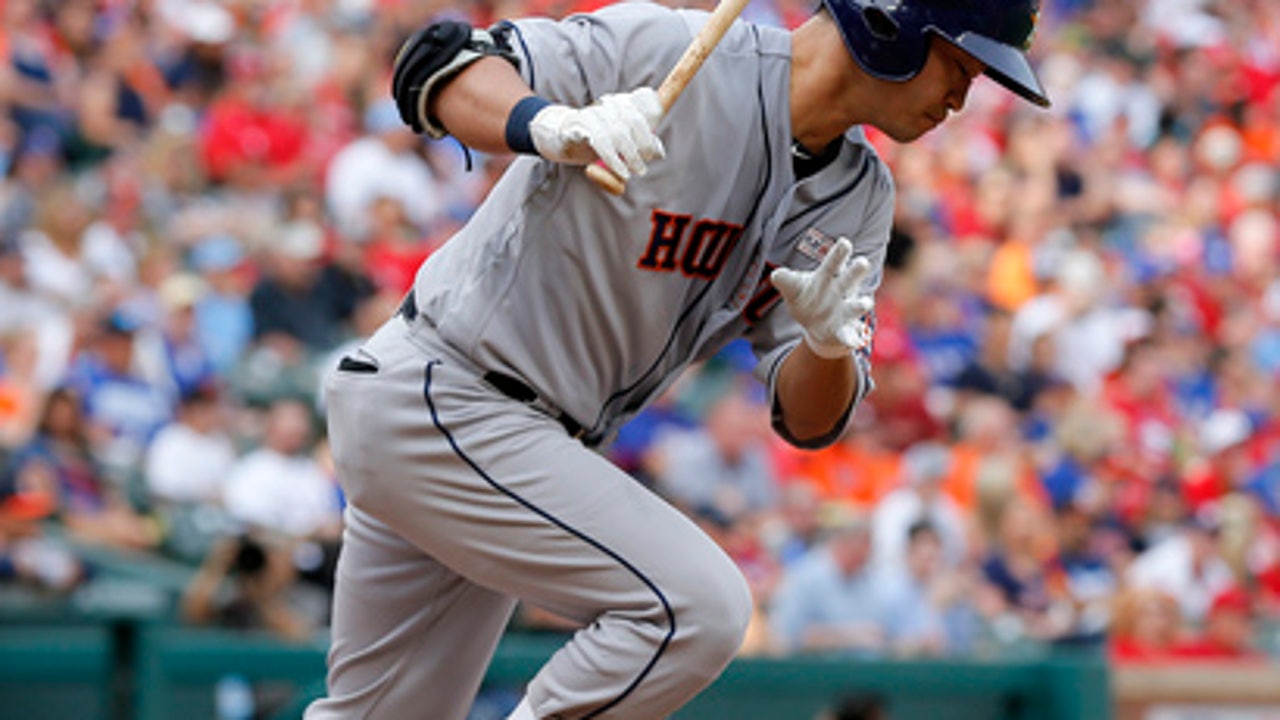 MLB-best Astros win 9th in a row with 6-5 win over Rangers (Jun 03, 2017)